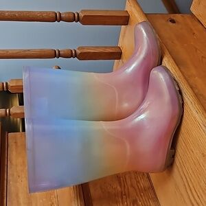 Cat and Jack Girls Rainboots Size 13